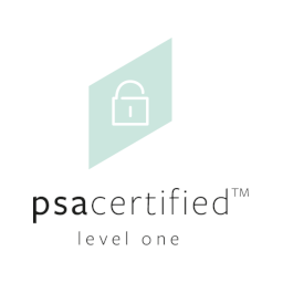 PSA Certified level one badge